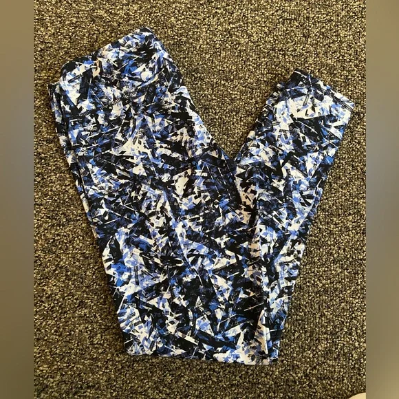 Lululemon Athletica Blue Abstract Leggings - Picture 15 of 15